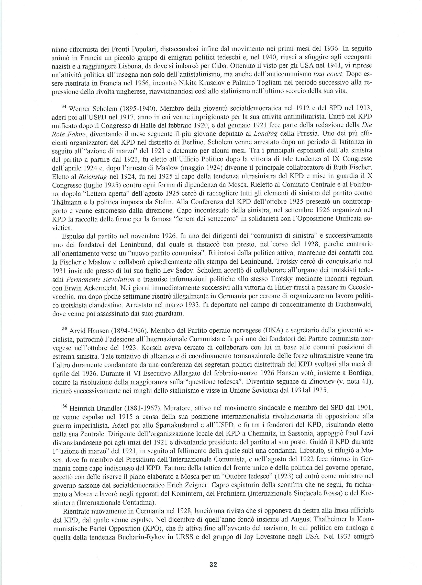 Quaderni del Centro Studi Pietro Tresso (1996-2009) n. 14 (novembre 1998) - pag. 33